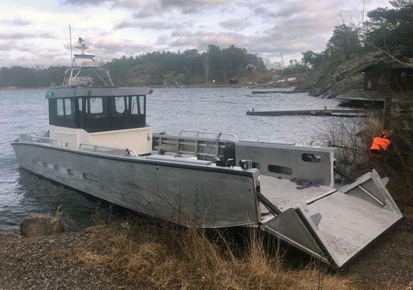 båttransport sjötransport Värmdö